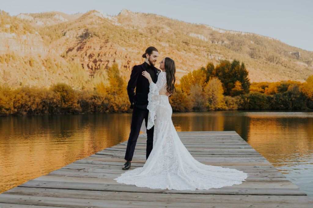 Colorado Wedding Sunset photos